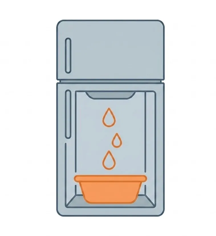 Скапливается вода
